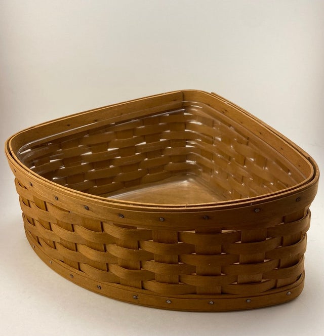Baskets Small Corner Basket by Longaberger